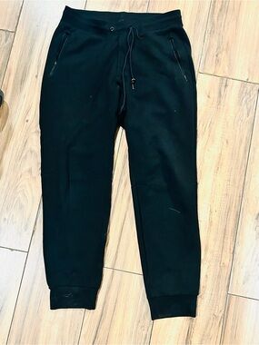Uniqlo Black Slim Drawstring Jogger Sweatpants